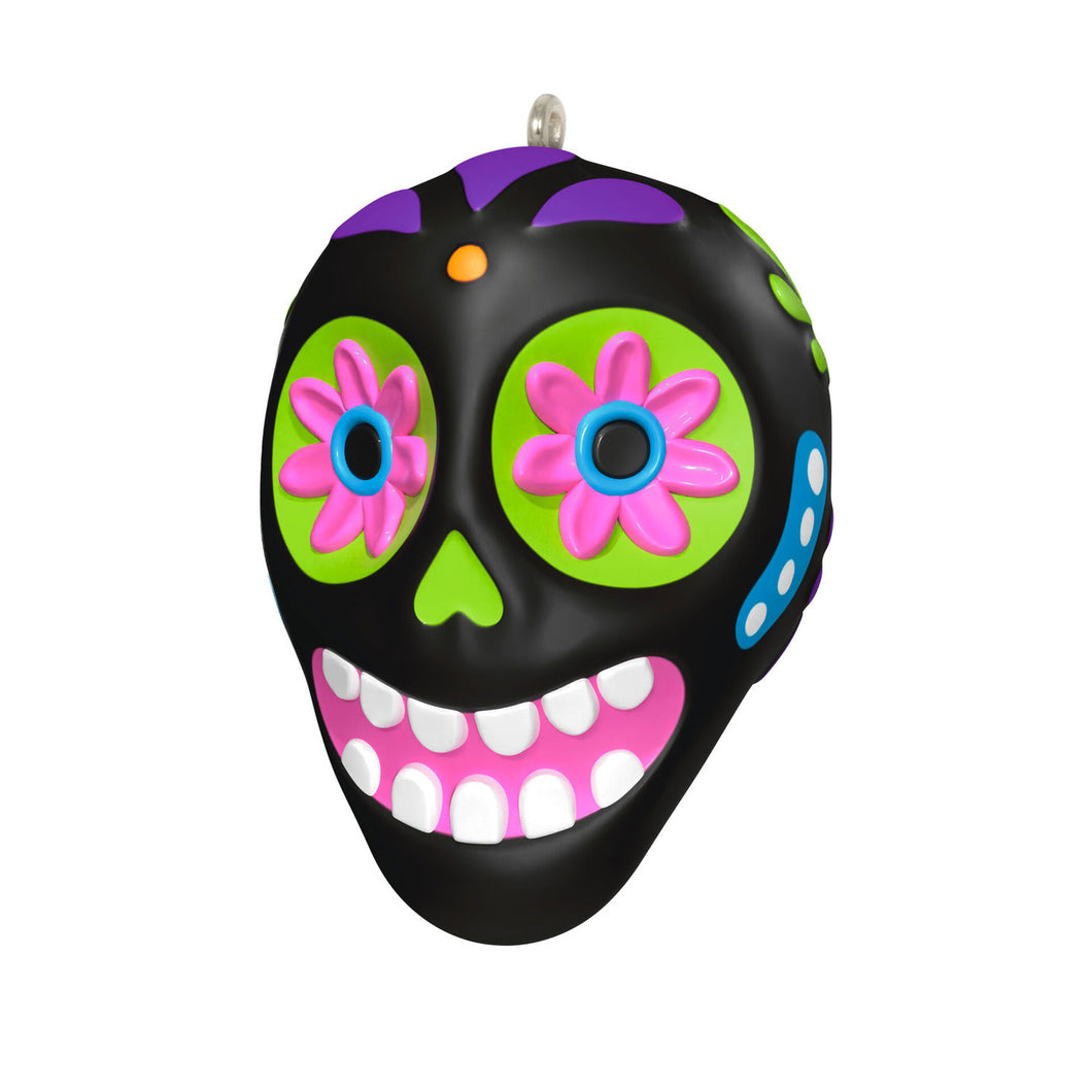 Mini Sweet Sugar Skull Ornament, 1