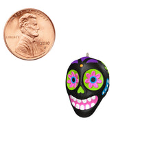 Load image into Gallery viewer, Mini Sweet Sugar Skull Ornament, 1&quot;
