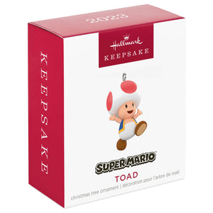 Mini Nintendo Super Mario™ Toad Ornament, 0.96"