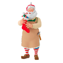 Load image into Gallery viewer, Toymaker Santa Surprise Mystery Ornament

