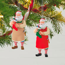 Load image into Gallery viewer, Toymaker Santa Surprise Mystery Ornament
