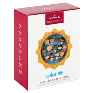 UNICEF Every Color of Amazing Papercraft Ornament