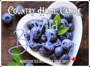 WILD BLUEBERRY - COUNTRY HOME CANDLE