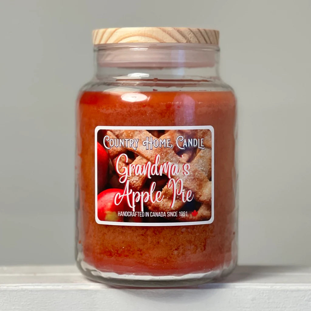 GRANDMA'S APPLE PIE - COUNTRY HOME CANDLE 26OZ