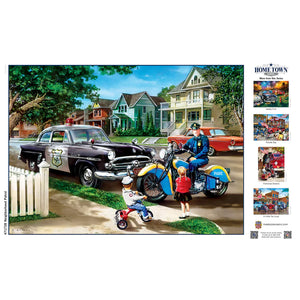 Hometown Heroes - Neighborhood Patrol -1000 Piece Puzzle by Master Pieces