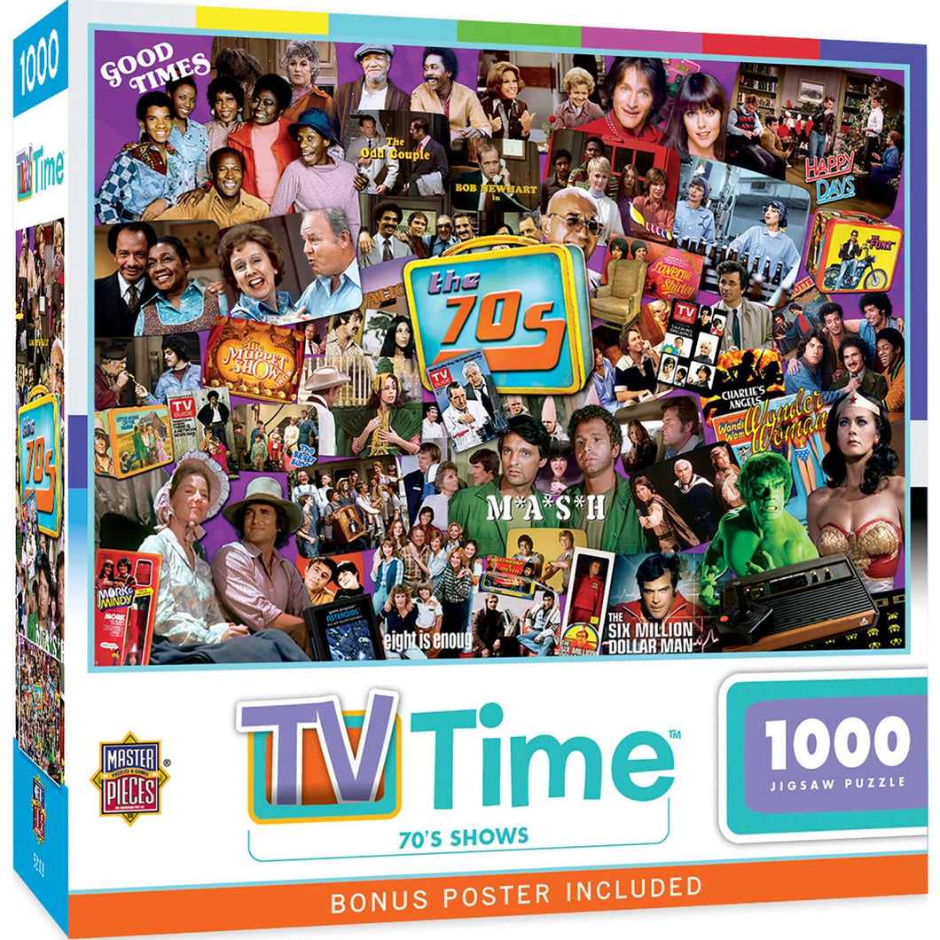 70's Shows 1000 Piece Puzzle by Master Pieces