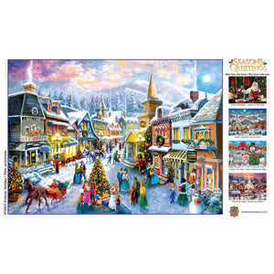 Season's Greetings - Victorian Holidays 1000 Piece Puzzle by Master Pieces