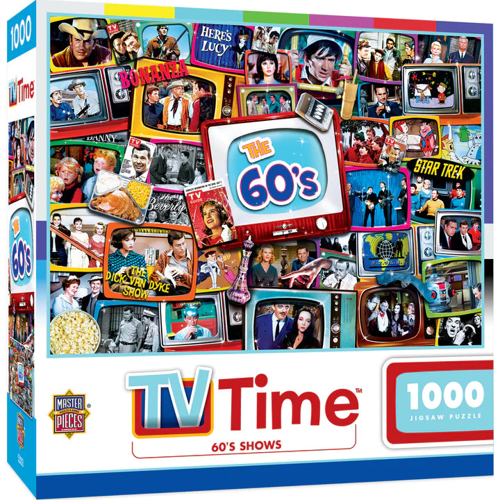 60's Shows 1000 Piece Puzzle by Master Pieces