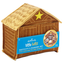 Load image into Gallery viewer, little bitts™ Nativity and Manger Set, 4 Pieces
