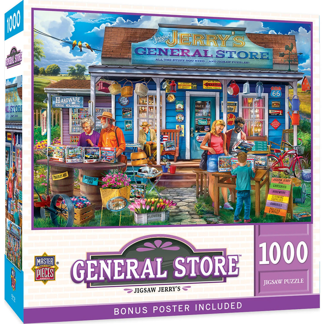 General Store - Jigsaw Jerry's 1000 Piece Puzzle by Master Pieces