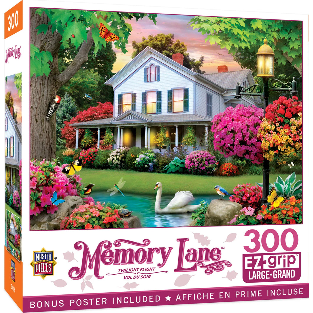 Memory Lane - Twilight Flight 300 Piece EZ Grip Puzzle by Master Pieces