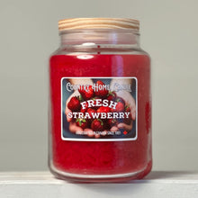 Load image into Gallery viewer, FRESH STRAWBERRY - COUNTRY HOME CANDLE
