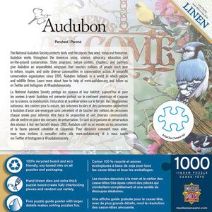 Audubon - Perched -1000 Piece Puzzle by Master Pieces