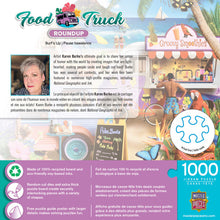 Load image into Gallery viewer, Food Truck Roundup - Surf&#39;s Up 1000 Piece Puzzle by Master Pieces
