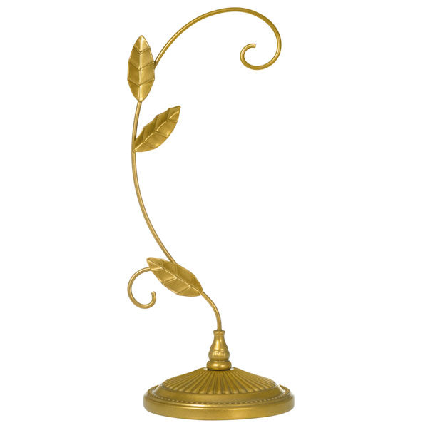 Gilded Leaves Ornament Stand