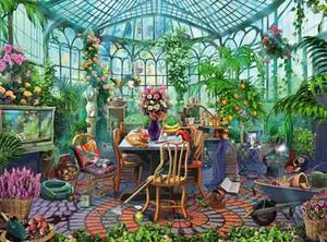 Greenhouse Morning - 500 Piece Puzzle by Ravensburger