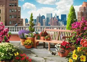 Rooftop Garden - 500 Piece Puzzle by Ravensburger