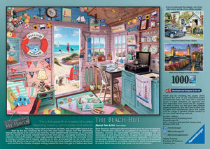The Beach Hut - 1000 Piece Puzzle by Ravensburger