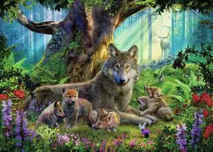 Wolves in The Forest - 1000 Piece Puzzle by Ravensburger