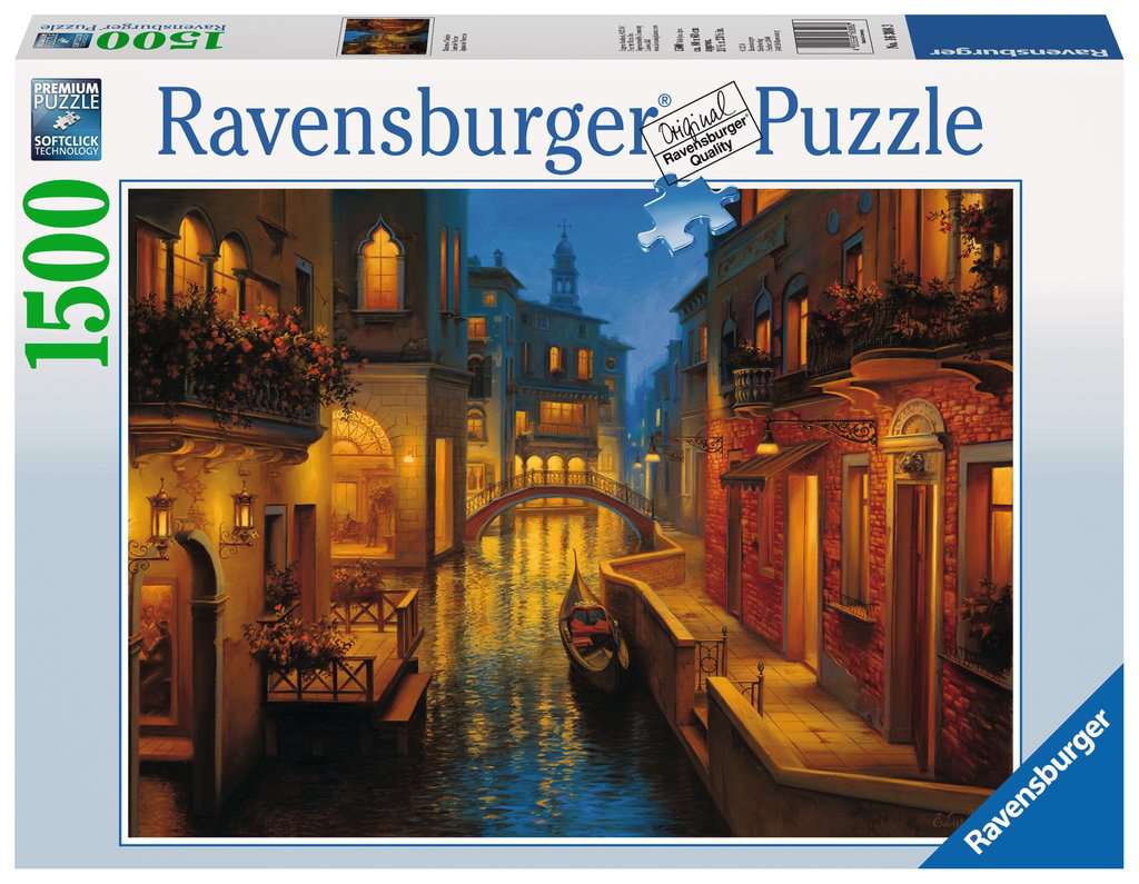 Waters of Venice - 1500 Piece Puzzle By Ravensburger