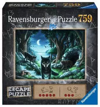 Load image into Gallery viewer, Escape Puzzle: Curse of The Wolves - 759 Piece Puzzle by Ravensburger
