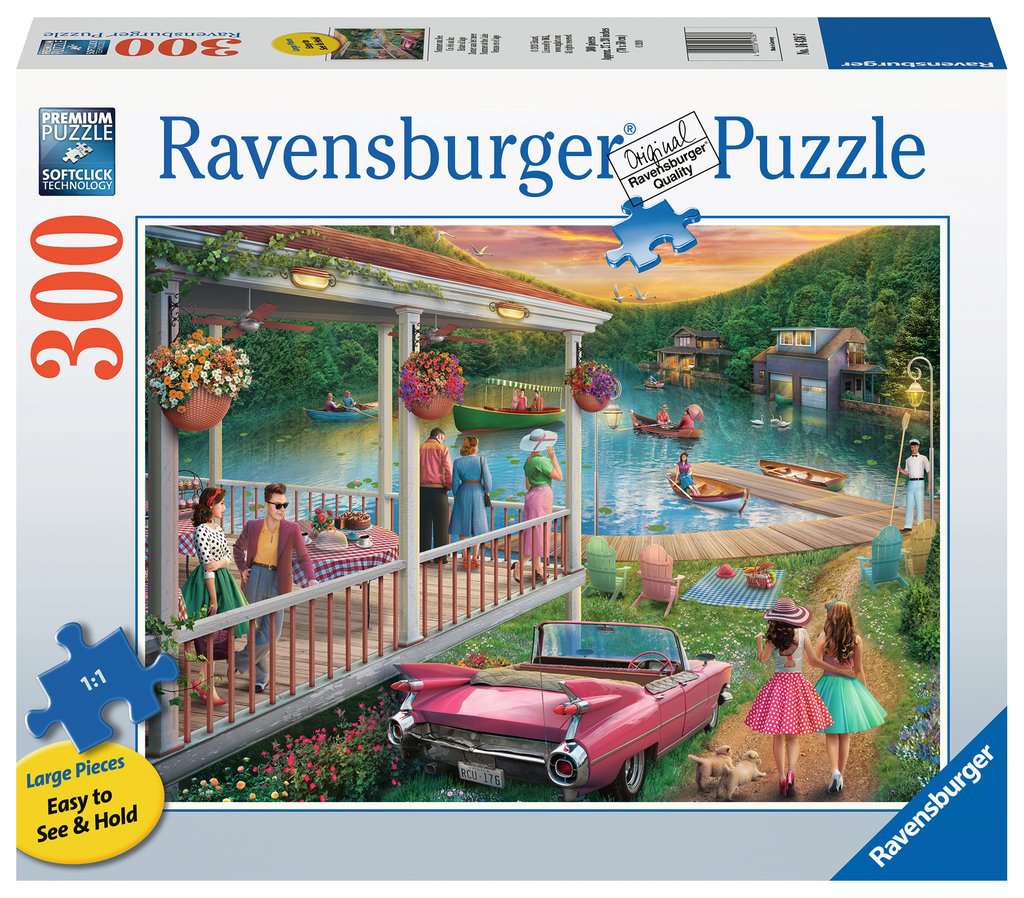 Summer at The Lake - 300 Piece Puzzle By Ravensburger