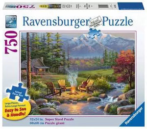 Riverside Livingroom - 750 Piece Puzzle by Ravensburger