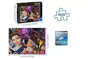 Disney Princess Heroines - Beauty & The Beast - 1000 Piece Puzzle by Ravensburger