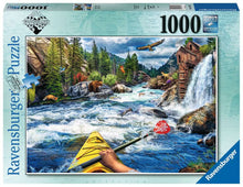 Load image into Gallery viewer, Whitewater Kayaking - 1000 Piece Puzzle by Ravensburger
