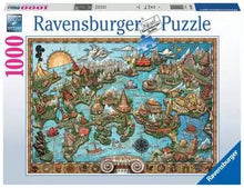 Load image into Gallery viewer, Mysterious Atlantis - 1000 Piece Puzzle by Ravensburger
