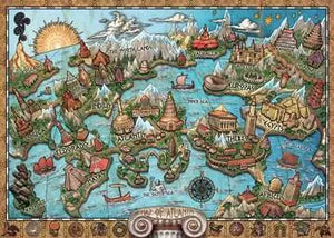 Mysterious Atlantis - 1000 Piece Puzzle by Ravensburger