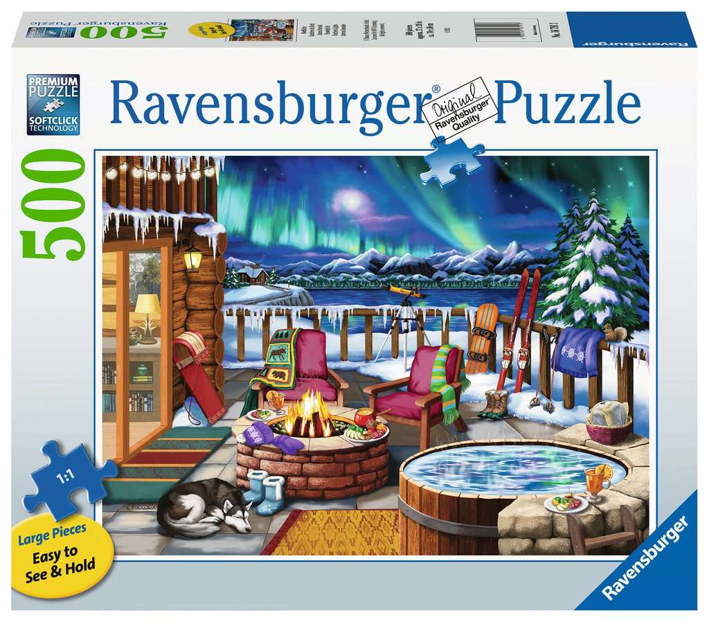 Northern Lights - 500 Piece Puzzle By Ravensburger