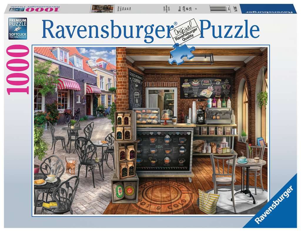 Quaint Cafe - 1000 Piece Puzzle By Ravensburger
