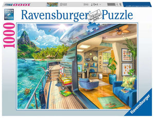 Tropical Island Charter - 1000 Piece Puzzle By Ravensburger