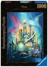 Load image into Gallery viewer, Disney Castles: Ariel - 1000 Piece Puzzle by Ravensburger

