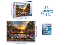Load image into Gallery viewer, Bicycles in Amsterdam - 1000-Piece Puzzle By Ravensburger
