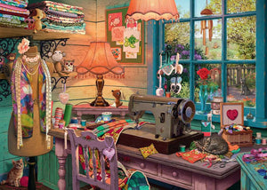 The Sewing Shed - 1000 Piece Puzzle by Ravensburger