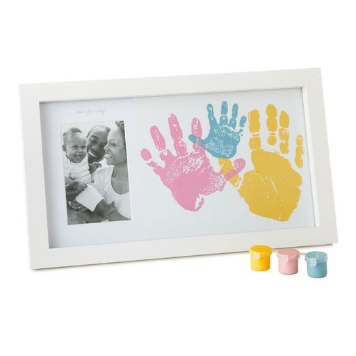 Family Handprint and Photo Frame Kit
