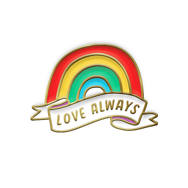 Love Always Enamel Pin Details