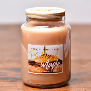 BUTTER & MAPLE - COUNTRY HOME CANDLE 26OZ