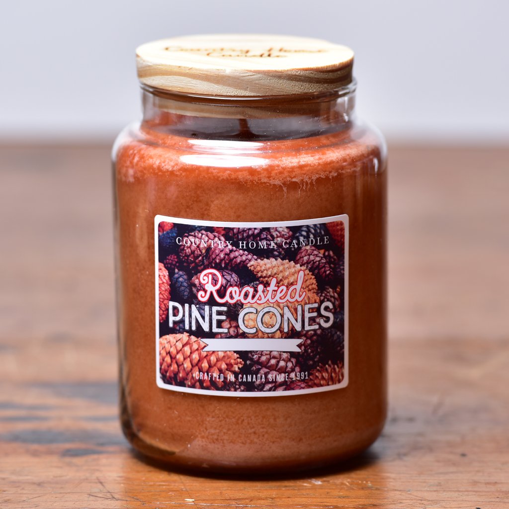 Roasted Pine Cones - Country Home Candle - 26oz