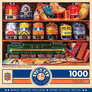 Well Stocked Shelves - 1000 Piece Puzzle by Master Pieces