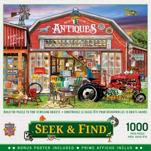 Antiques for Sale - 1000 Piece Puzzle by Master Pieces
