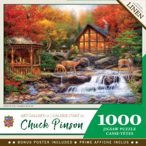 Chuck Pinson - Colors of Life - 1000 Piece Puzzle by Master Pieces