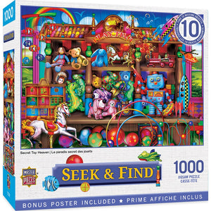 Secret Toy Heaven - 1000 Piece Puzzle by Master Pieces
