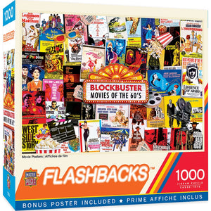 Movie Posters - 1000 Piece Puzzle by Master Pieces