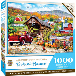 Old Creek Bridge - 1000 Piece Puzzle by Master Pieces