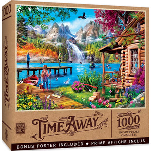 Fishing with Pappy - 1000 Piece Puzzle by Master Pieces