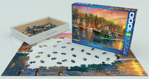 Harbor Sunset - 1000 Piece Puzzle by EuroGraphics