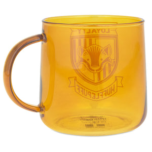 Harry Potter™ Hufflepuff™ Glass Mug, 14 oz.